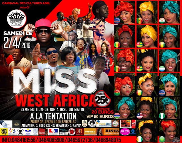 miss west africa belgique