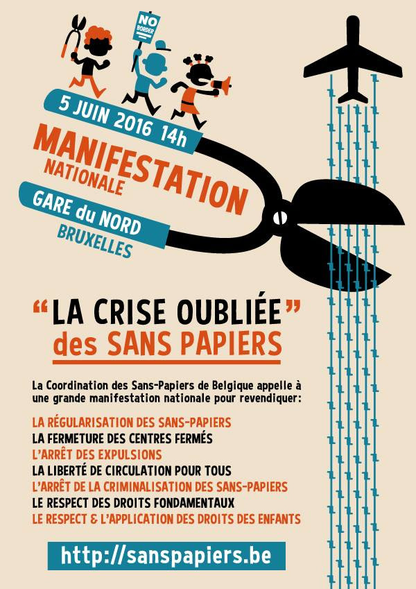 manifestation sans papiers