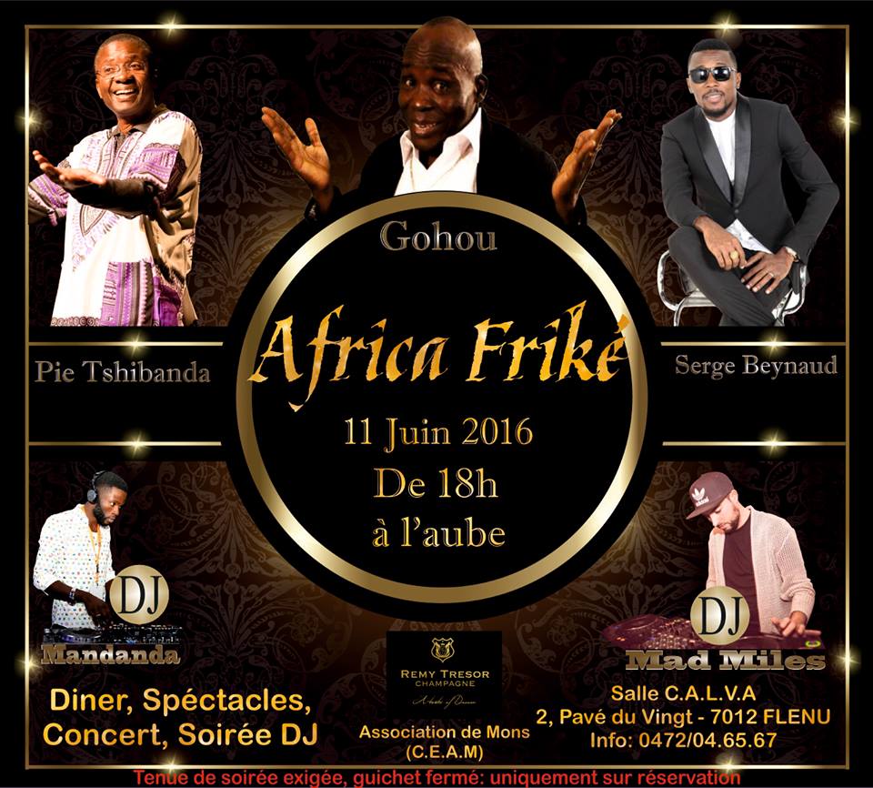 afrika friké à Mons