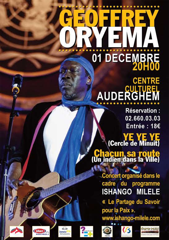 geoffrey-oryema en concert à Bruxelles