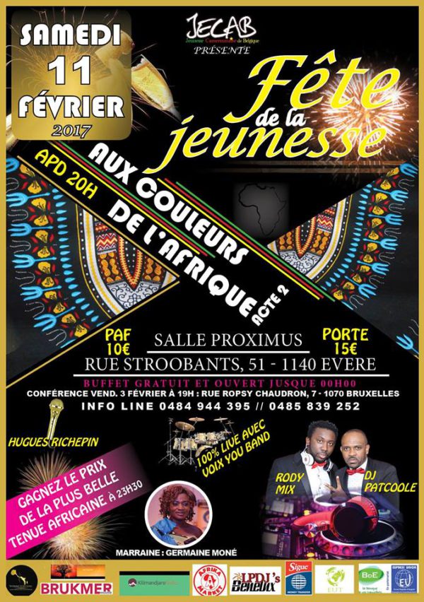 fete de la jeunesse camerounaise jecab 2017